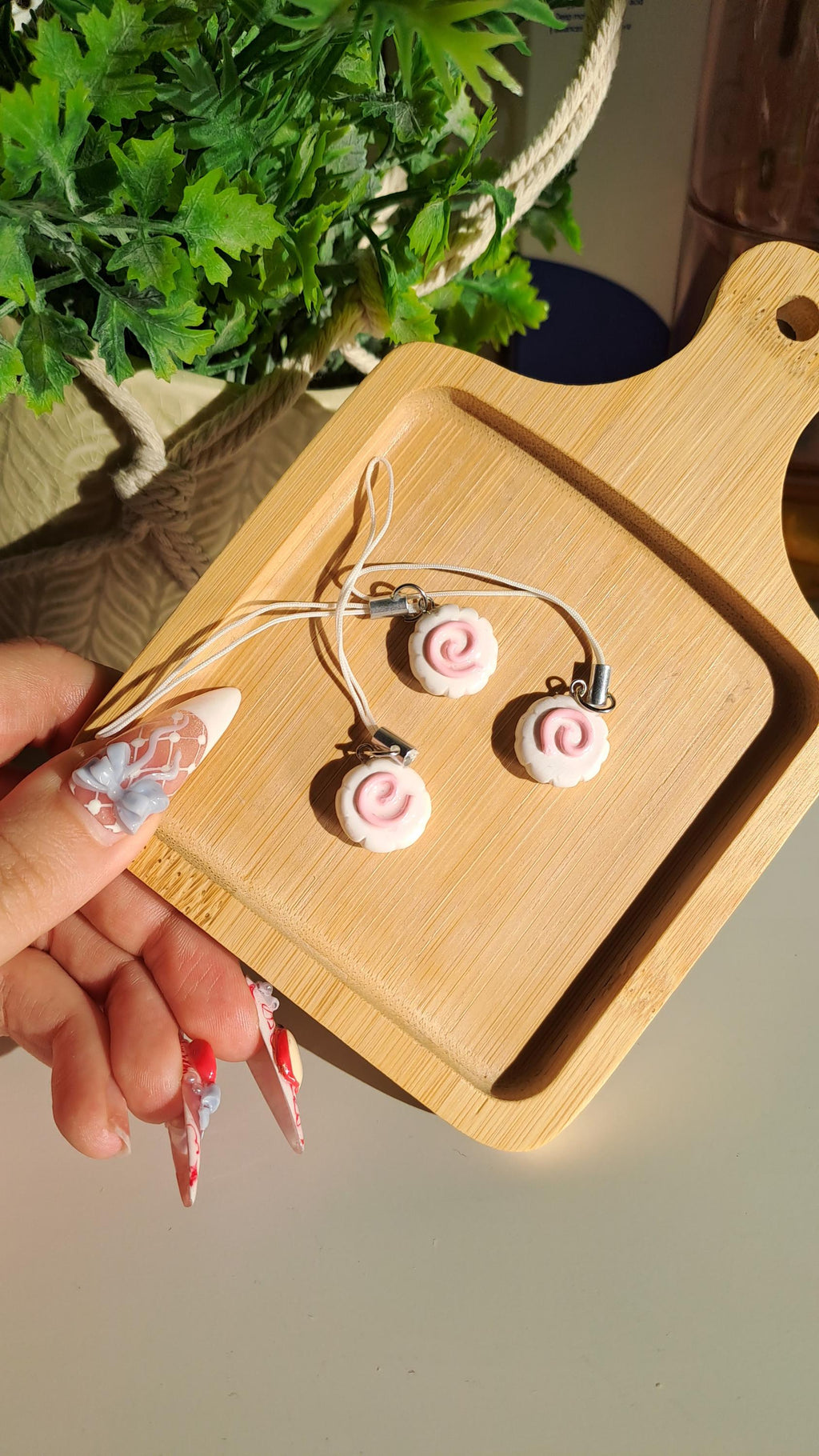 Narutomaki Handmade Phone Charm