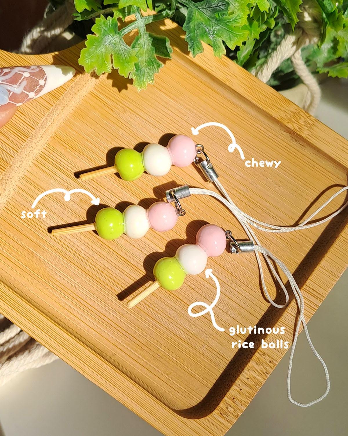 Japanese Dango Mochi - Phone Charm