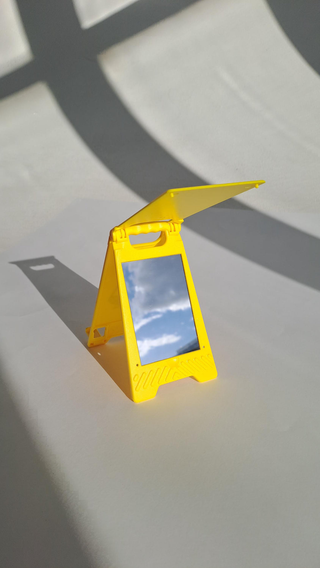 Phone Stand + Mirror, Bubble Tea Themed Motivator Wet Floor Stand