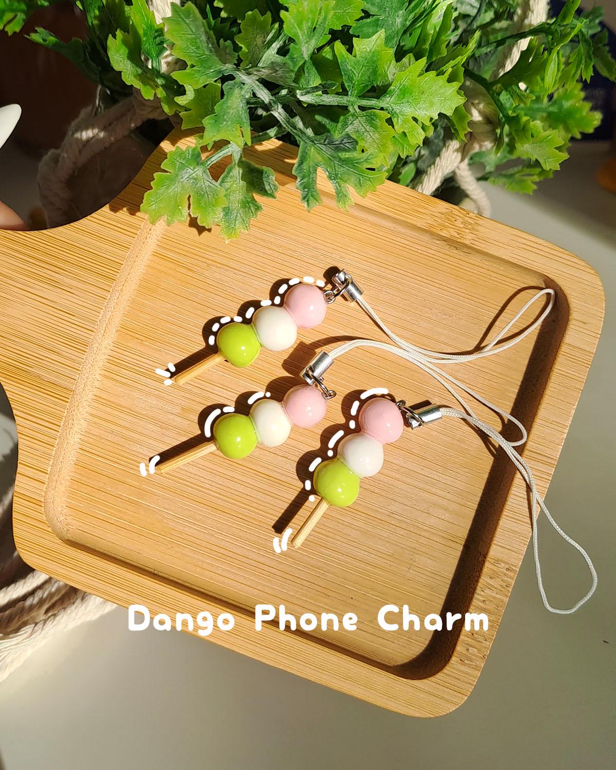 Japanese Dango Mochi - Phone Charm