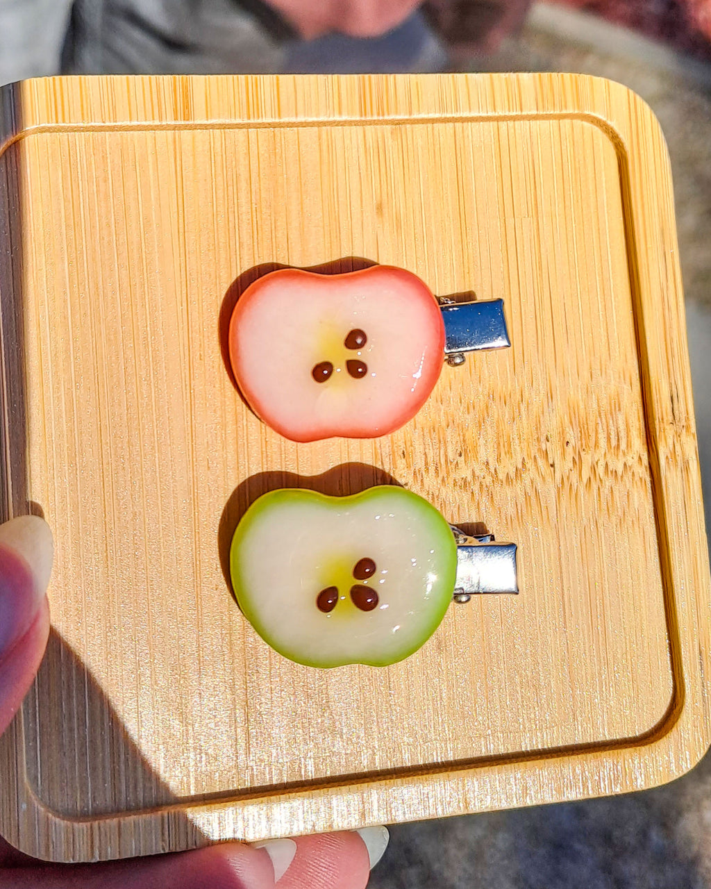 Jelly Apple - Hair Clips