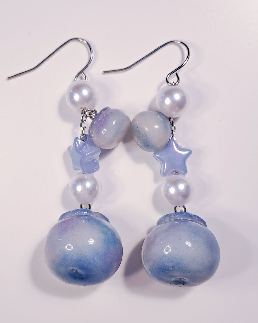 Blueberry Chunky - Earrings