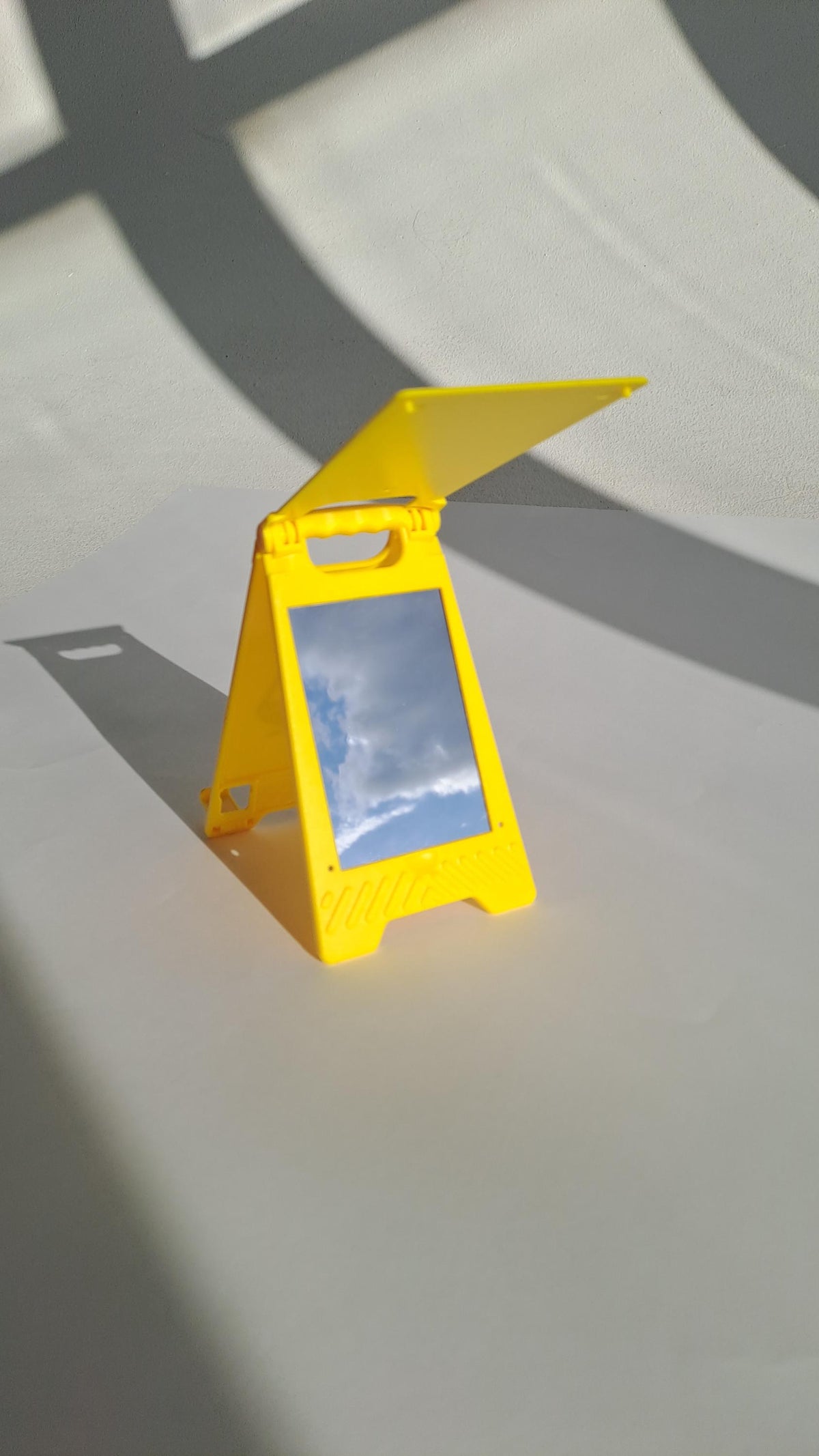 Phone Stand + Mirror, Bubble Tea Themed Motivator Wet Floor Stand