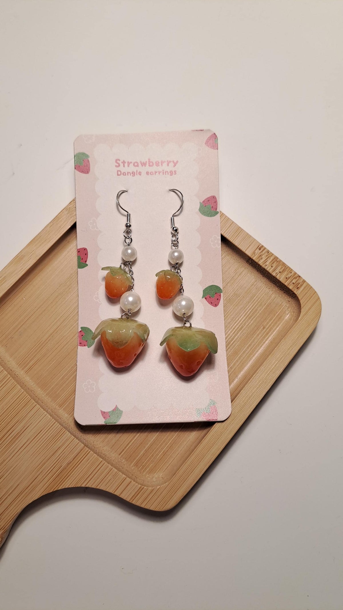Strawberry Dangle Earrings